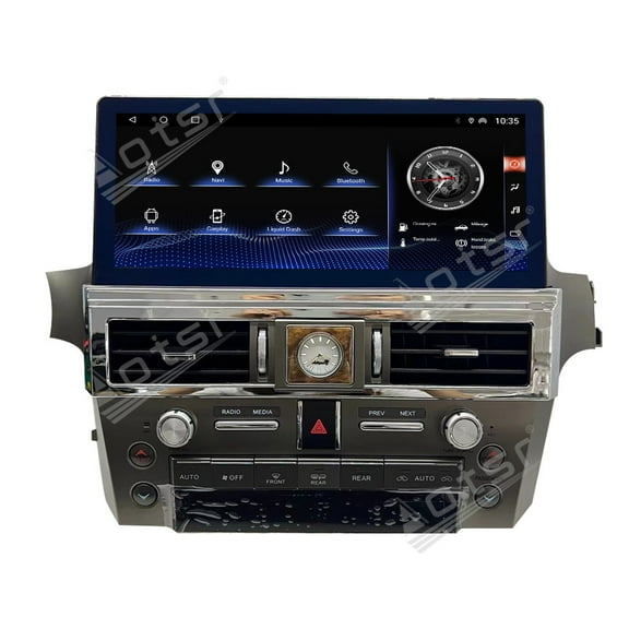 Aotsr 12.3 inch car radio player for Lexus GX400/GX460 2010-2021 Android head unit IPS touch screen car GPS navigation multimedia player