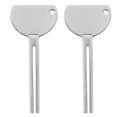 thumbnail image 1 of MasteelfCA 2pcs Toothpaste Dispenser Tube Squeezer Metal Alloy Squeezer Rolling Tool for Toothpaste Cream Bathroom Accessories, 1 of 8