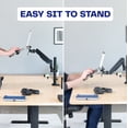 thumbnail image 6 of VIVO 10" to 15.6" Single Laptop Stand Desk Mount, Adjustable Notebook Holder, 6 of 8
