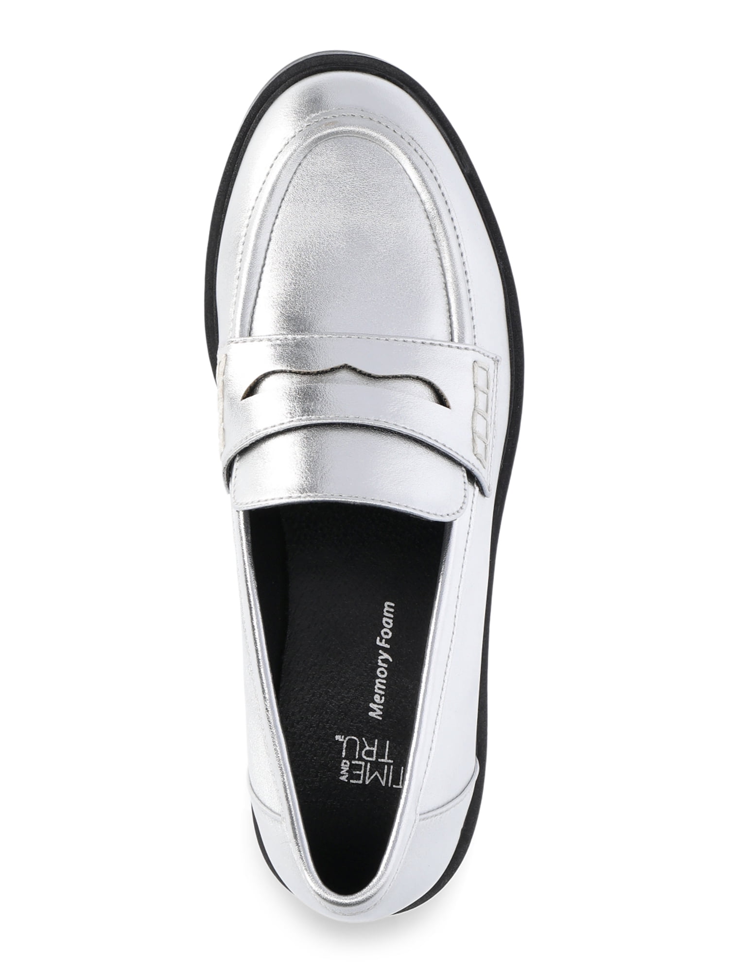 Time and Tru Women's Penny Loafers