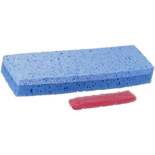 QUICKIE Automatic 3" x 9" Sponge Mop Refill Type S Fits Model #045 0442 2 PACK 