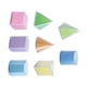 thumbnail image 1 of 8 bloques de formas geométricas transparentes, juguetes de aprendizaje, clasificador de formas, juego de apilamiento, juguete educativo para bebés peq, 1 of 9