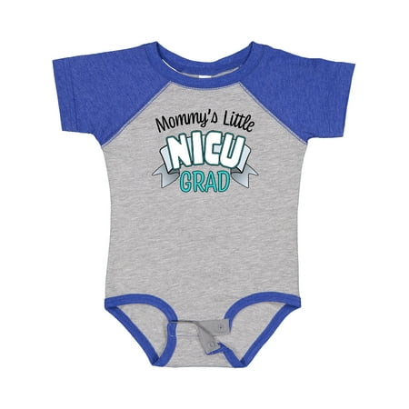 

Inktastic Mommy s Little Nicu Grad in Blue with Banner Gift Baby Boy or Baby Girl Bodysuit