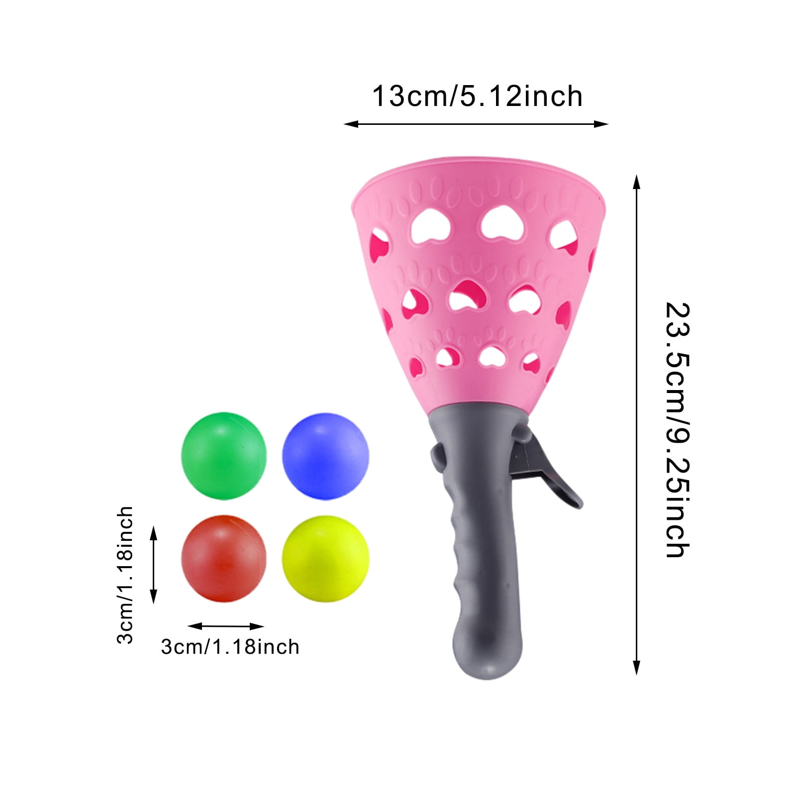 KADAX Lot de 3 pots de fleurs avec rt en plastique, pots de fleurs
