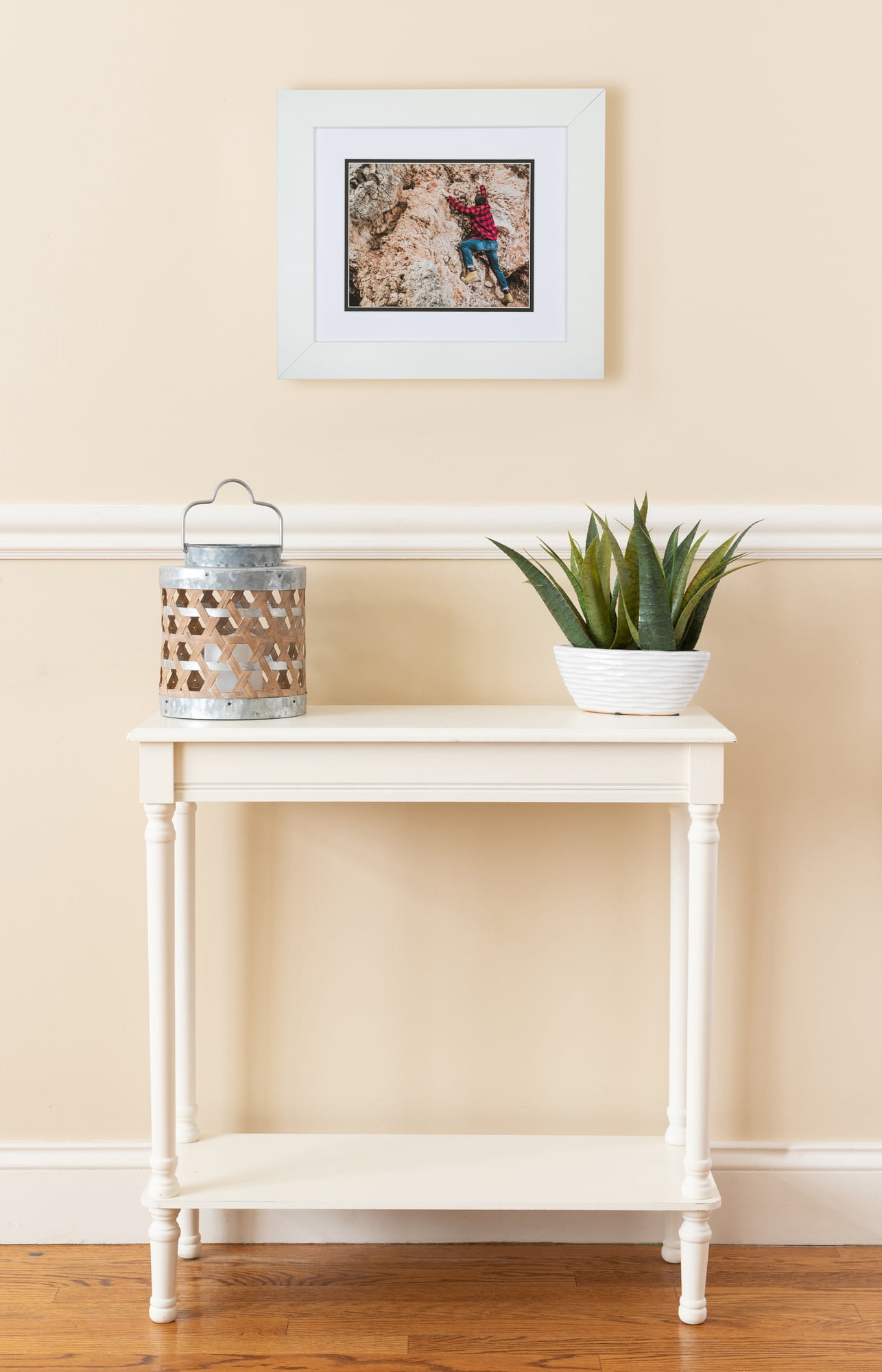 ArtToFrames 18" x 24" Alabaster Picture Frame, 18x24 inch Yellow MDF Poster Frame (WOM-5316),  Pack
