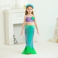 thumbnail image 1 of Vestido de princesa sirena, vestido de actuación para festival, vestido de bebé de primavera y verano para niñas, vestido de baile con cola de sirena, 1 of 5