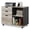 Greige, variant on GALAXHERO 3 Drawer File Cabinet, Mobile Printer Stand with Storage Shelves, Wood Lateral Filing Cabinet, Office Storage Cabinet for Home Office, Rustic Brown
