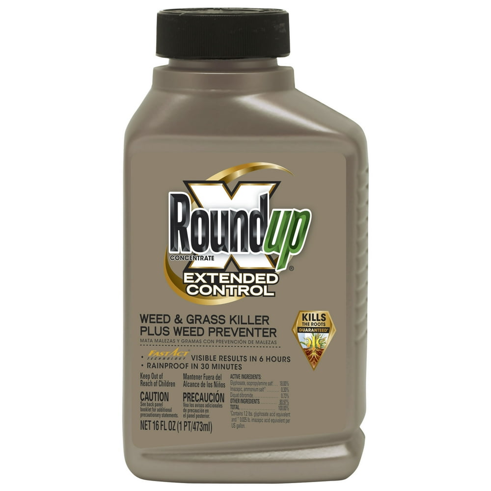 Roundup Concentrate Extended Control Weed & Grass Killer Plus Weed