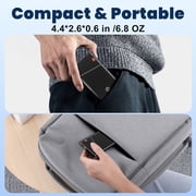 Aaoyun 22.5W 10000mAh Portable Power Pack with Built-in USB C Cable