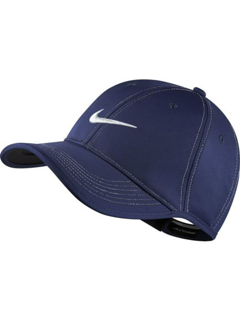 NEW Nike Golf Ultralight Contrast Stitch Midnight Navy/White Hat/ Cap - Walmart.com