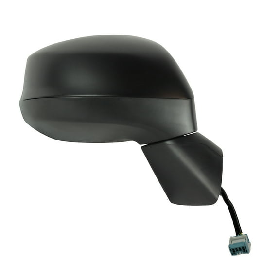 63621H - Fit System Passenger Side Mirror for 12-13 Honda Civic Coupe, Sedan Model, textured black w/ PTM cover, foldaway, Heated Power