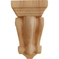 thumbnail image 2 of Ekena Millwork 5 1/4"W x 5 1/4"D x 9 1/2"H Devon Traditional Wood Corbel, Red Oak, 2 of 4