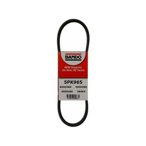 Air Conditioning Accessory Drive Belt - Compatible with 1997 Honda Accord 2.7L V6