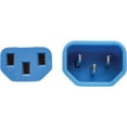 thumbnail image 3 of Tripp Lite 3ft Heavy-Duty Power Extension Cord (IEC-320-C14 to 320-C13), Blue, 3 of 5