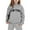 #3_Grey, variant on SUXIAN Fall Outfits Children Kids Casual Solid Color Long Sleeve Hoodie Pullover Sweatshirt Tracksuit Jogger Sweatpants Two Piece Sweatsuit Set #3_White2 6-7 Years
