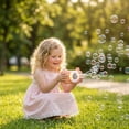 thumbnail image 4 of HTHLVMD Party Bubble Machine, Rechargeable Bubble Toy, Animal Captain Bubble Blower With Lights, Rechargeable Boat-Style Bubble Maker, Includes Charging Cable & Bubble Solution, Pink, 4 of 7