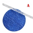thumbnail image 1 of Embossing Acrylic Rolling Pin Fondant Craft Cake Baking Decorating Tool Rolling Pin Fondant Small Silicone Mat with Measurements for Cookie Decorating Fondant Smoother And Roller Textu Rolling, 1 of 4