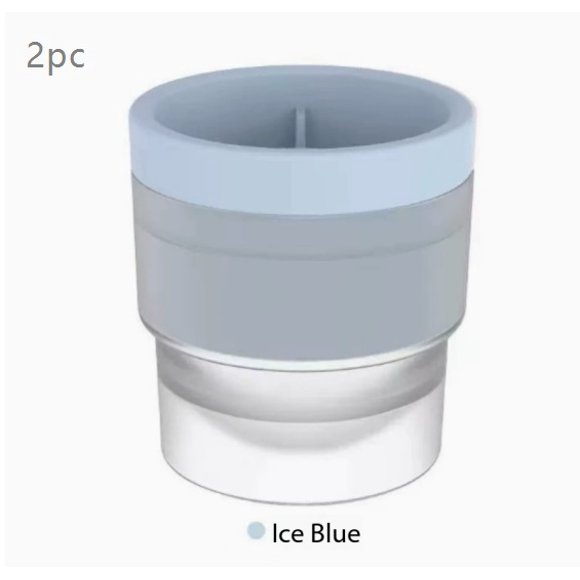 Bandeja de hielo redonda de grado alimenticio, molde de bola de hielo grande, artefacto for Fabricación de hielo, cubo de hielo congelado for el hogar, silicona grande esférica