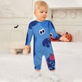 thumbnail image 3 of Blue'S Clues Baby Onesie Romper Footless Infant Long Sleeve Jumpsuit for Boys Girls, 3 of 8