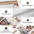 thumbnail image 6 of Farmhouse Outdoor Rug for Patio/Deck/Porch, Non-Slip Large Area Rug 5 x 7 Ft, Country Star Barn Berry Brown Wood Plank Indoor Outdoor Rugs Washable Area Rugs, Reversible Camping Rug Carpet Runner, 6 of 8