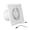 White, variant on High Speed Exhaust Fan Ventilation Cooling Fan Air Circulations Fan for Greenhouse and Shed High Air Volumes Extractor