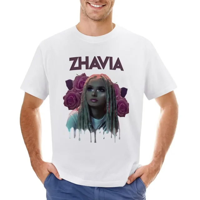 Camiseta Zhavia blusa para niños con estampado animal camiseta de secado rápido para hombre de nueva edición