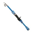 thumbnail image 2 of Telescopic Fishing Rod Durable Lightweight Casting Fishing Rods Fishing Pole 1.3m Blue, 2 of 10