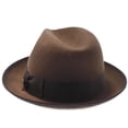 thumbnail image 5 of Layover - Walrus Hats Center Dent Wool Felt Fedora Hat, 5 of 5