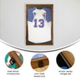thumbnail image 2 of Flash Furniture Banks Solid Pine Jersey Display Case 36 x 24 Rustic Brown (HMHD23M99YBB), 2 of 2