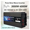 thumbnail image 2 of Pure Sine Wave Inverter 12V 24V 48V 60V 220 3000w 4000w Voltage Transformer Solar Power Inverter 12V 220 Inversor ,Multiple Safety Protections, 2 of 7