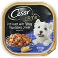 thumbnail image 2 of ( 2 Pack ) Cesar Home Delights Wet Dog Food Pot Roast With Spring Vegetables Dinner In Sauce, 3.5 oz, 2 of 6