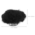 thumbnail image 2 of SEWACC African Puff Drawstring Ponytail Extension 1Pack High Temperature Wire Curly for Sophisticated Appearance, 2 of 8