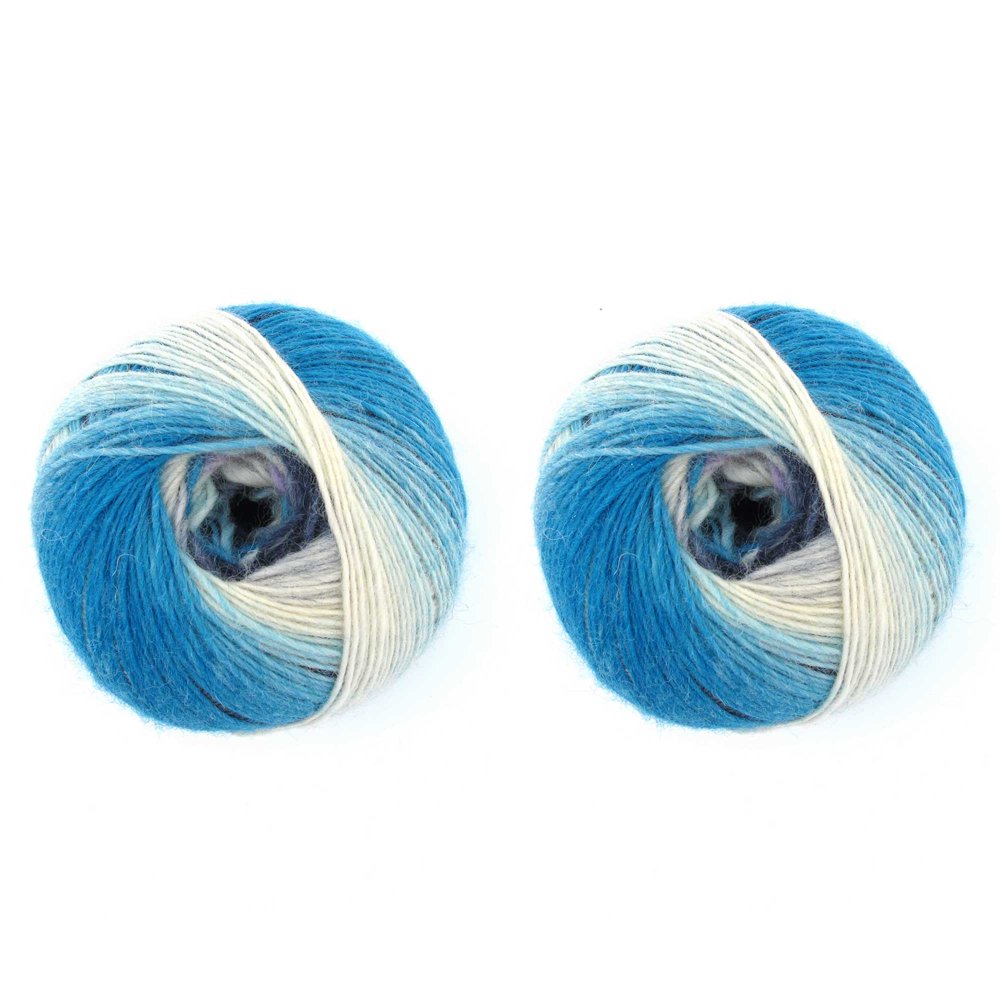 JubileeYarn 100g Wool Galaxy Fantasy Yarn for Crochet, Knitting