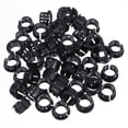 thumbnail image 3 of 100pcs Cable Hose Snap-locks Grommet Locking Bushing Nylon Protective Grommet, 3 of 7