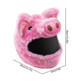 thumbnail image 2 of Funda de casco de motocicleta con personalidad Funda de cabeza de casco de cerdito rosa, 2 of 5