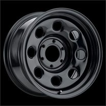 VISION 85H 16x8 Rim 6x139.7 6, Gloss, Black for Automotive
