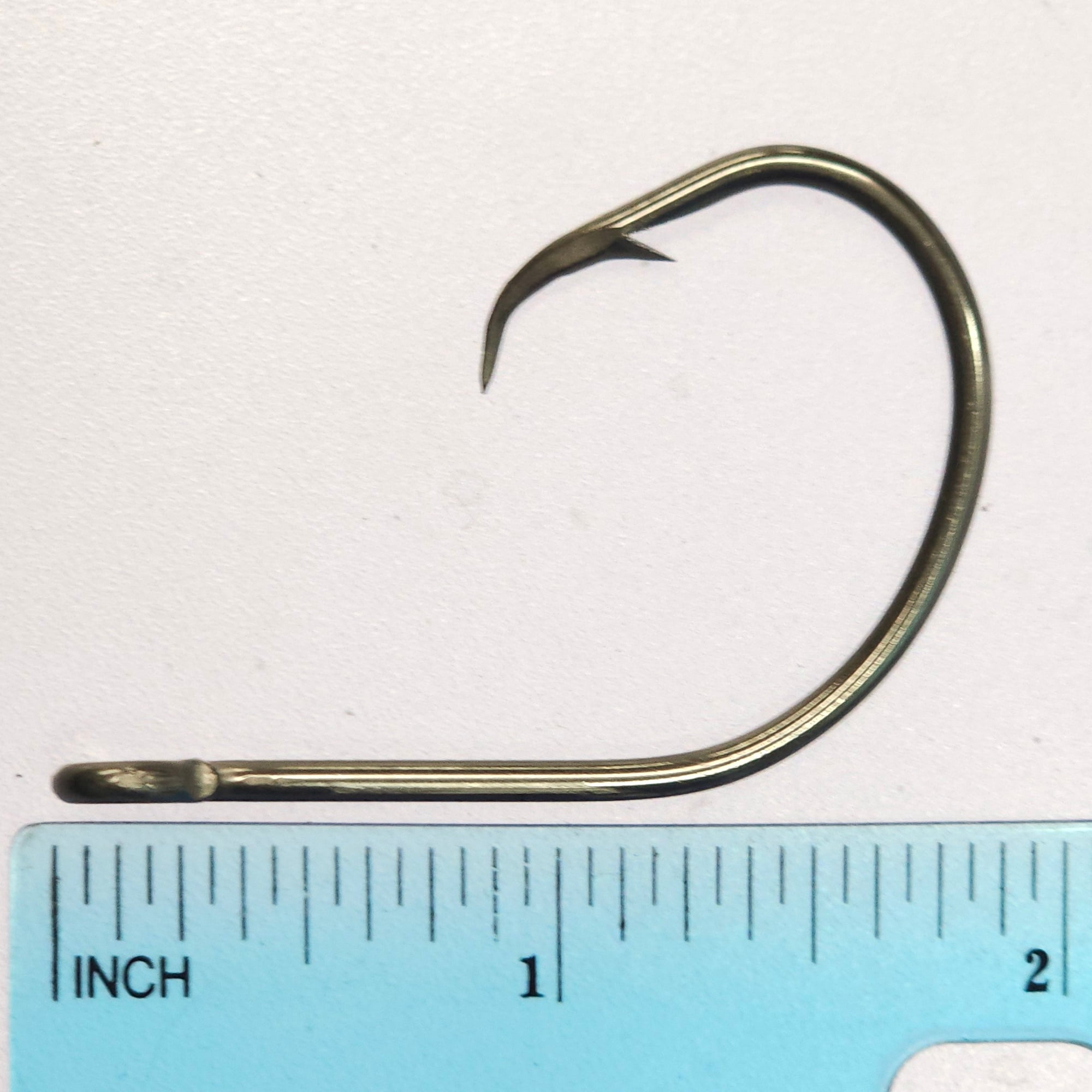 LaBayou Fish Hooks, Stainless Steel, Offset Circle. Style 24607-SS. Size 7/0, Pack of 100