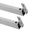 Rod Desyne KSH2036 Flat Sash Rod (Set of 2), 2036 inch, White