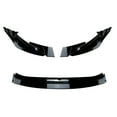 thumbnail image 2 of Front Spoiler Lip Splitter Kit For BMW G80 M3 G82 M4 2021-2024 2022 Gloss Black, 2 of 8