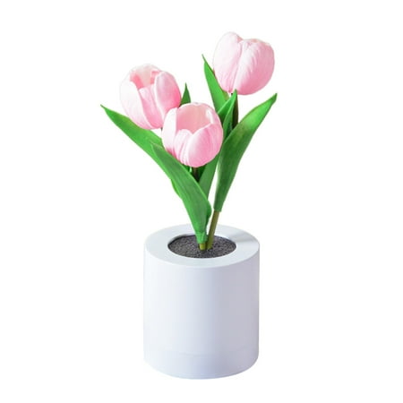 

LED Flowers Night Lights Artificial Tulips Lamp