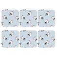 thumbnail image 2 of Balery 6 Pcs Cute Farm Cowleather Coasters Set, Drink Table Cup Coasters For Living Room Kitchen Coffee Decor, 2 of 9