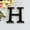 H, variant on Letters DIY 3D Mirror Acrylic Wall Sticker Decals Home Decor Wall Art Mural