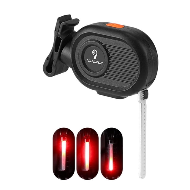 Bike Rear Tail Light USB Rechargeable Night Cycling Red LED Bright Taillights Seatpost For MTB Lamp Warning Accessories