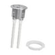 thumbnail image 5 of Interruptor pulsador para inodoro, fácil de instalar, redondo, de 38 mm, para reparación de de agua de inodoros, botones para de agua Plata, 5 of 9