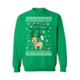 thumbnail image 1 of Merry Christmask Sweater New Year Deer Top Xmas Gifts Happy Holidays Unisex Sweater Xmas 2020 Outfit Cute Reindeer Sweater for Men Christmas Sweatshirt for Women Merry Christmas Sweater, 1 of 5