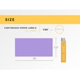 thumbnail image 3 of HOUSELABELS Compatible with DK-2205 Replacement Roll for Brother QL Label Printers; PINK Continuous Length Labels; 2-4/9" x 100 feet (62mm*30.48m) with PRELOADED CARTRIDGE - 2 Rolls, 3 of 8