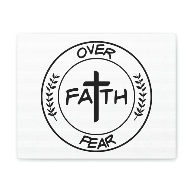 Scripture Walls Faith Over Fear MATTHEW 8:27 Christian Wall Art Print Ready to Hang Unframed