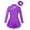 Purple, variant on TiaoBug Kids Girls Rhinestone Figure Ice Roller Skating Dress with Hair Band Gymnastics Skirted Leotard Black 12