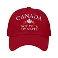 thumbnail image 2 of Canada Is Not For Embroidered Dad Hat Funny Canada Hat Canadian Flag Hat, 2 of 5