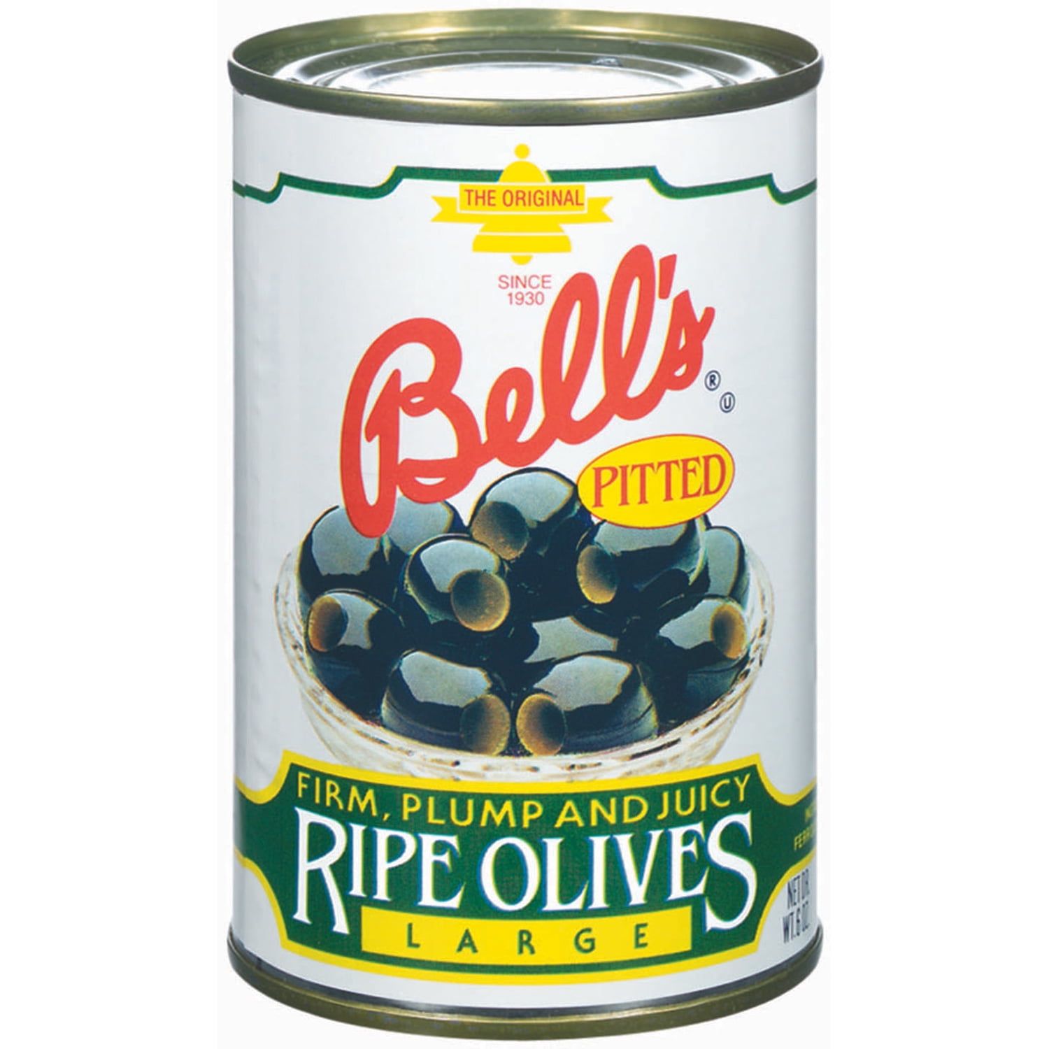 Bell's Large Pitted Ripe Olives 6 Oz Can